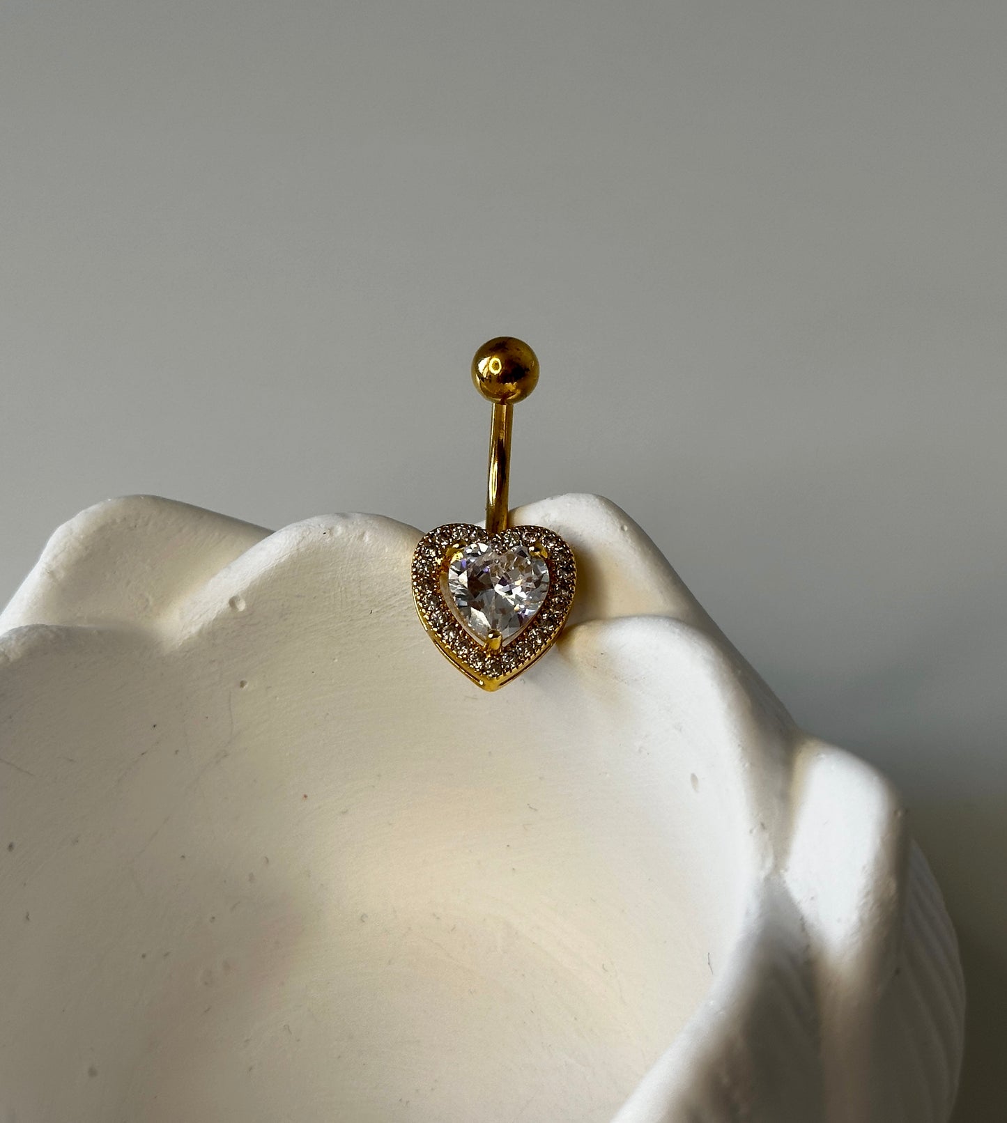 Bauchnabelpiercing ‚Heart Sparkle‘