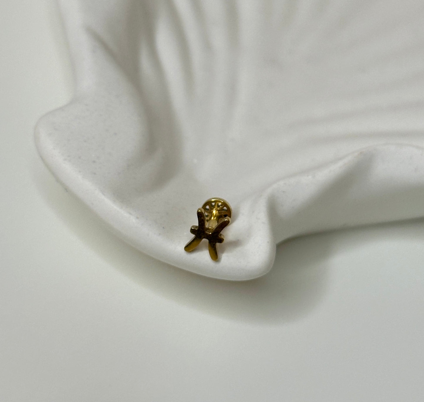 Piercing ‚Pisces‘ in Gold