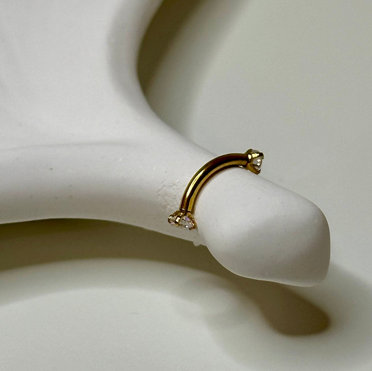 Piercing ‚Crystal Banana‘
