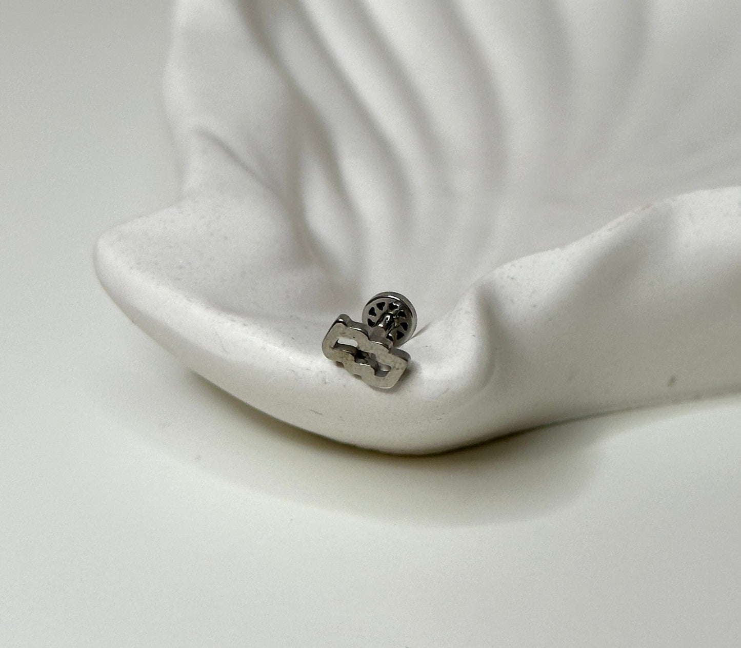 Piercing ‚Aquarius‘ in Silber