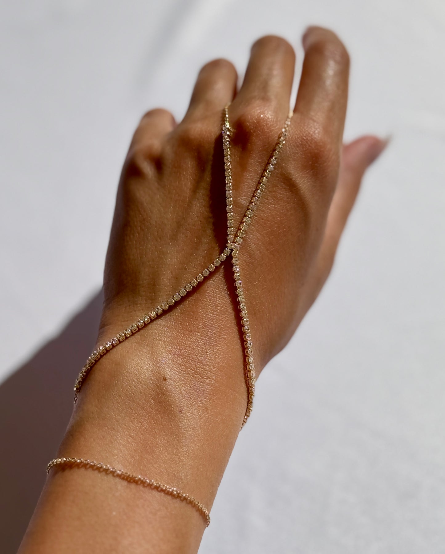 Handkette ‚Princess‘ in Gold