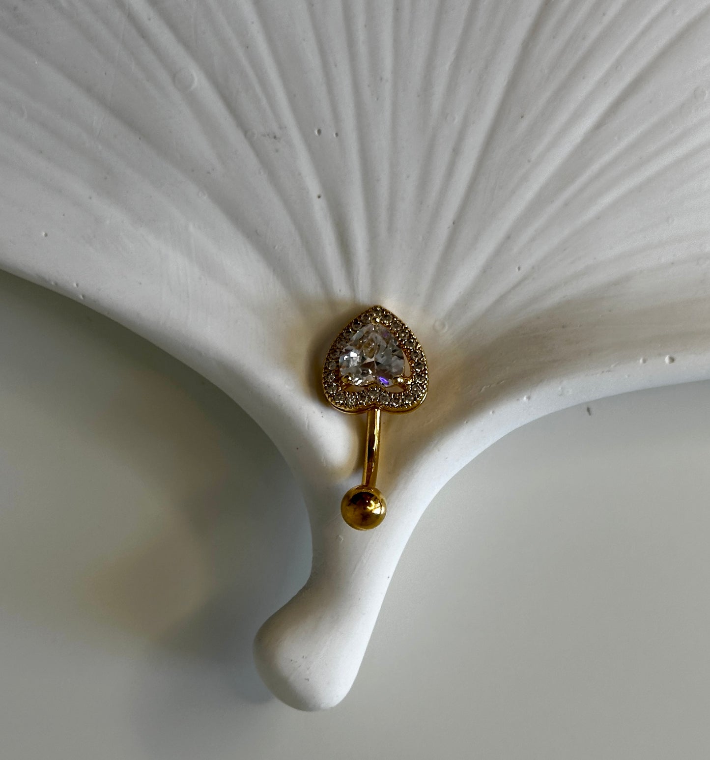Bauchnabelpiercing ‚Heart Sparkle‘
