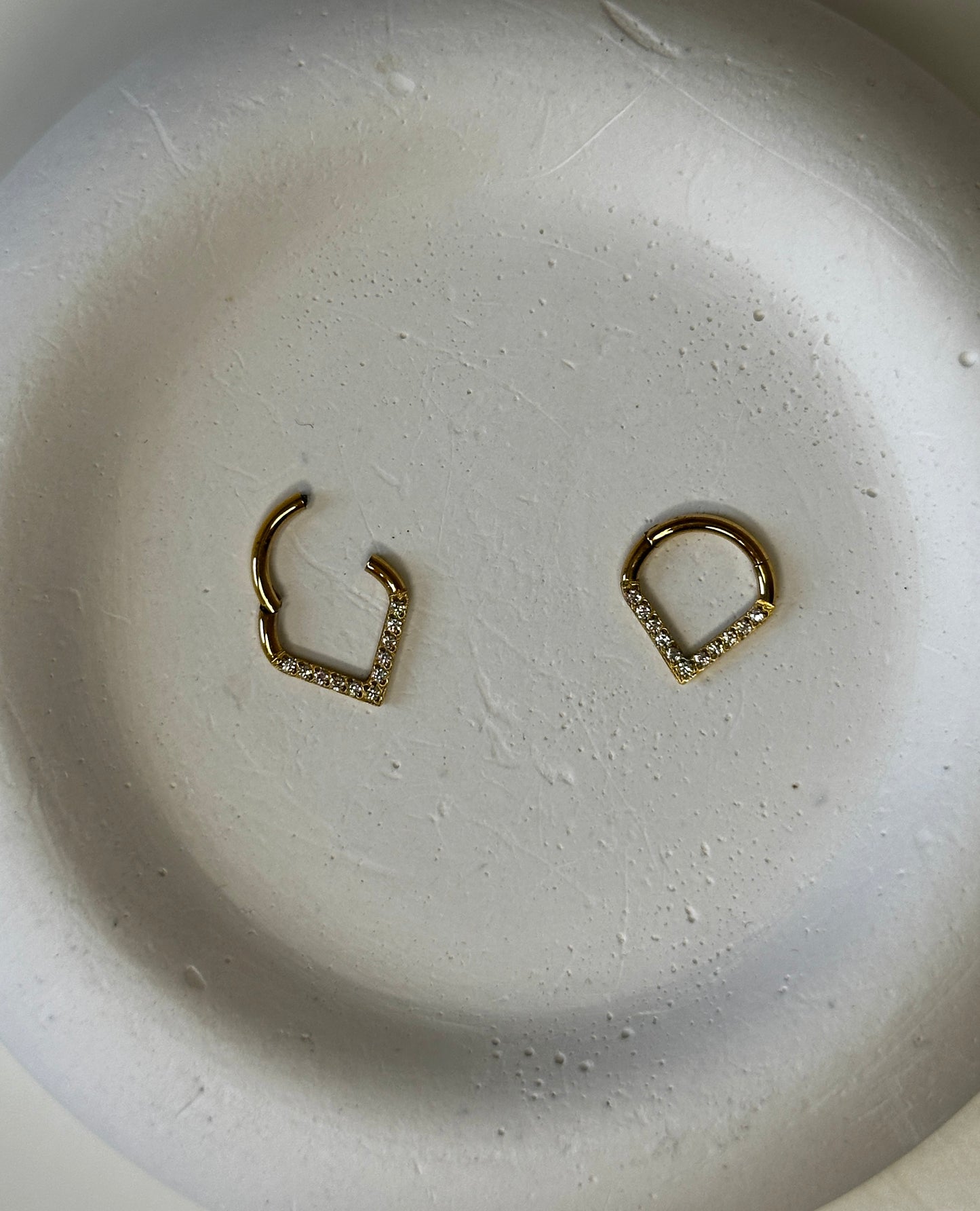 Piercing ‚Crystal Tear‘