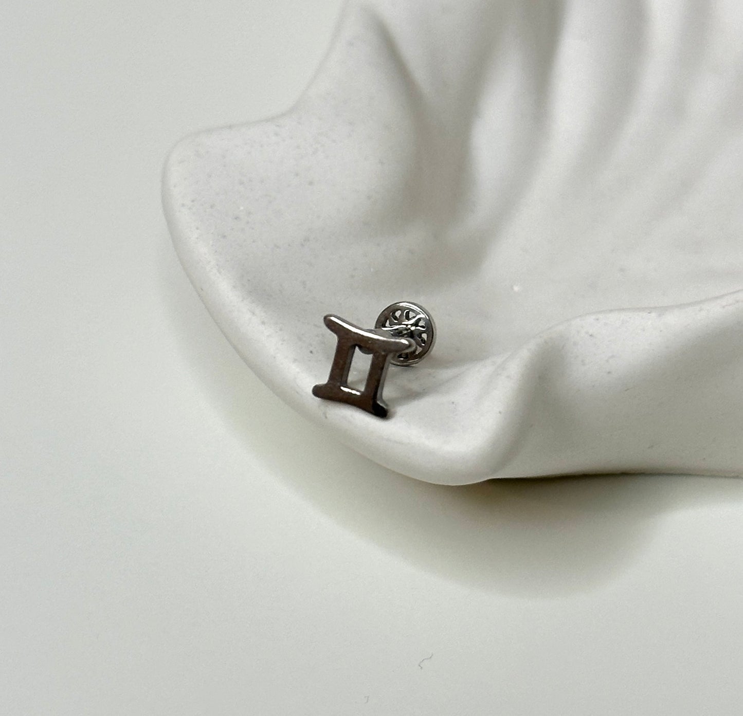 Piercing ‚Gemini‘ in Silber