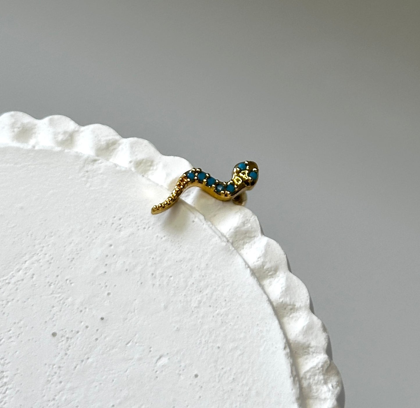 Piercing ‚Turquoise Snake‘