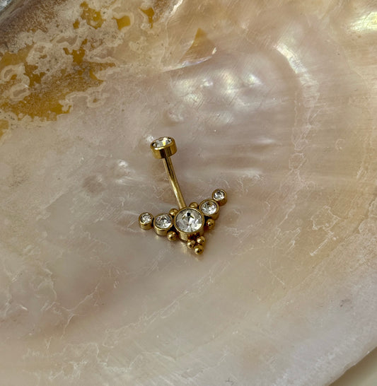 Bauchnabelpiercing ‚Diamond Pulse‘
