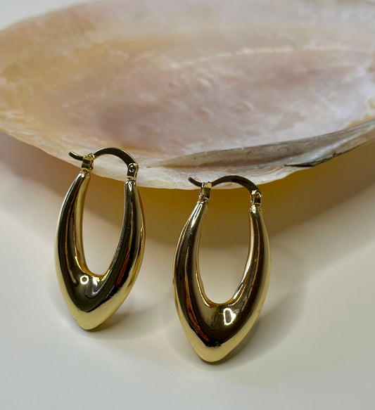 Ohrringe ‚Yade‘ in Gold