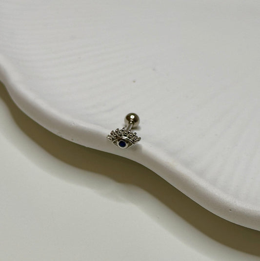 Piercing ,Blue Eye‘ in Silber