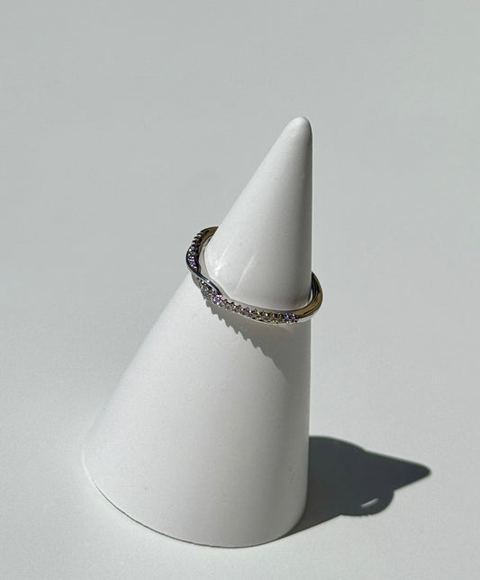 Ring ‚Shine With Me‘ in Silber