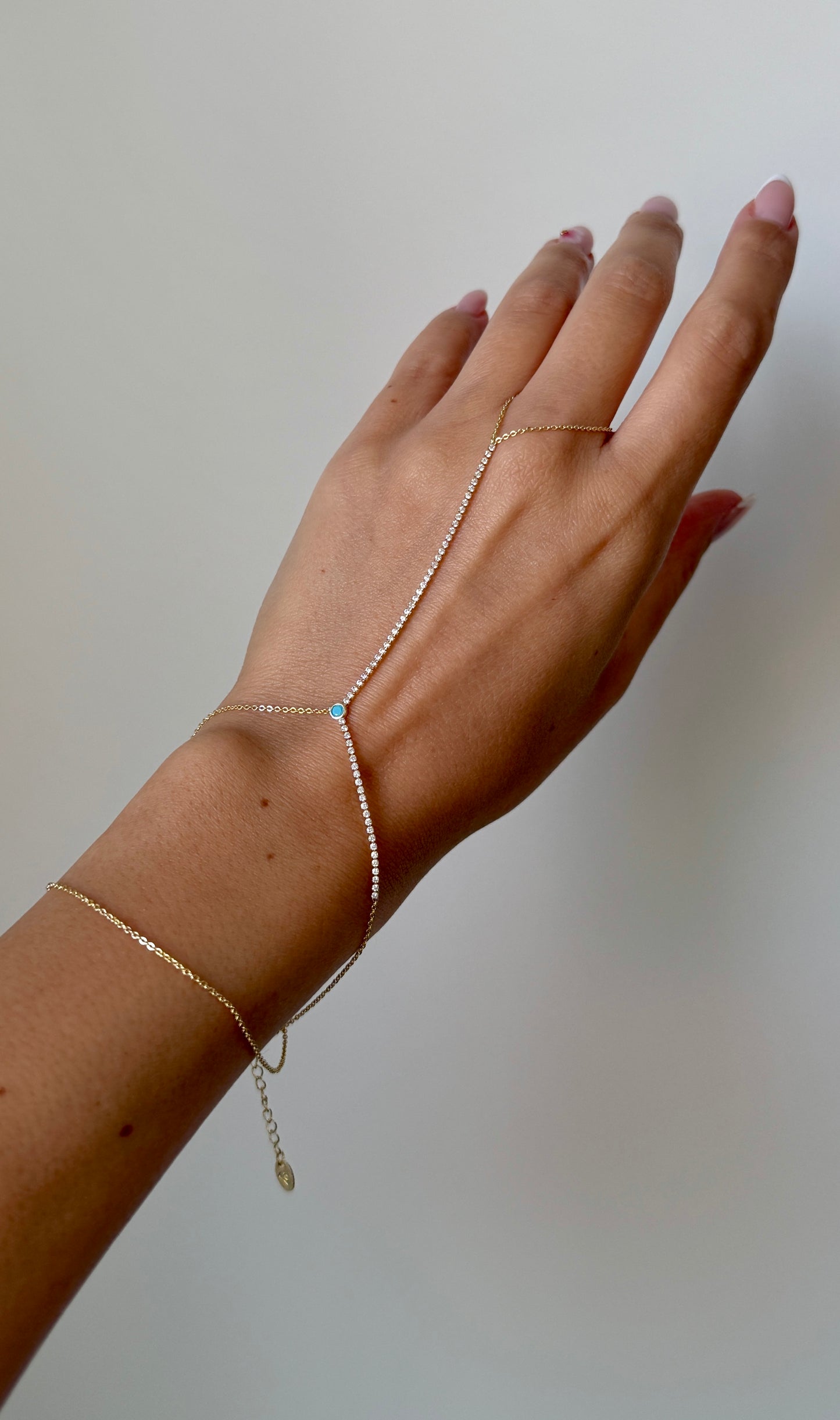 Handkette ‚Éclat Turquoise‘