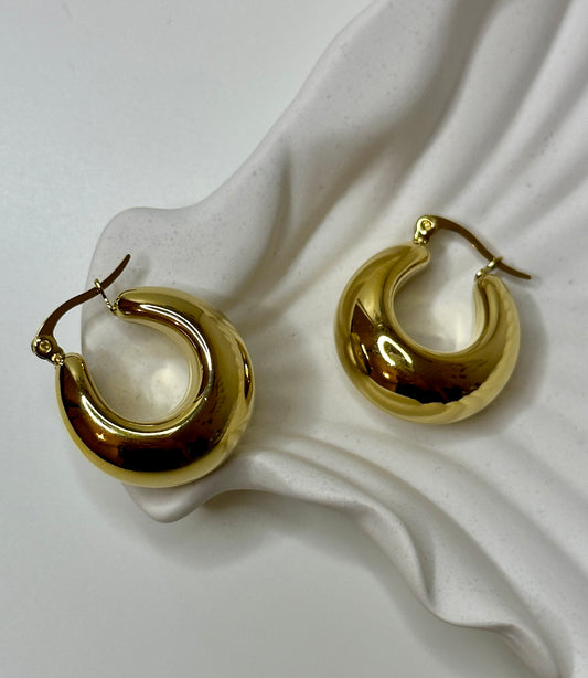 Ohrringe ‚Daily Habit‘ in Gold