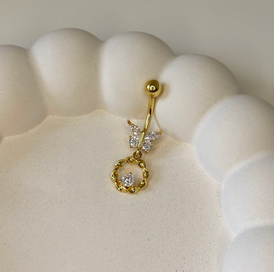Bauchnabelpiercing ‚Papillon Luxe‘