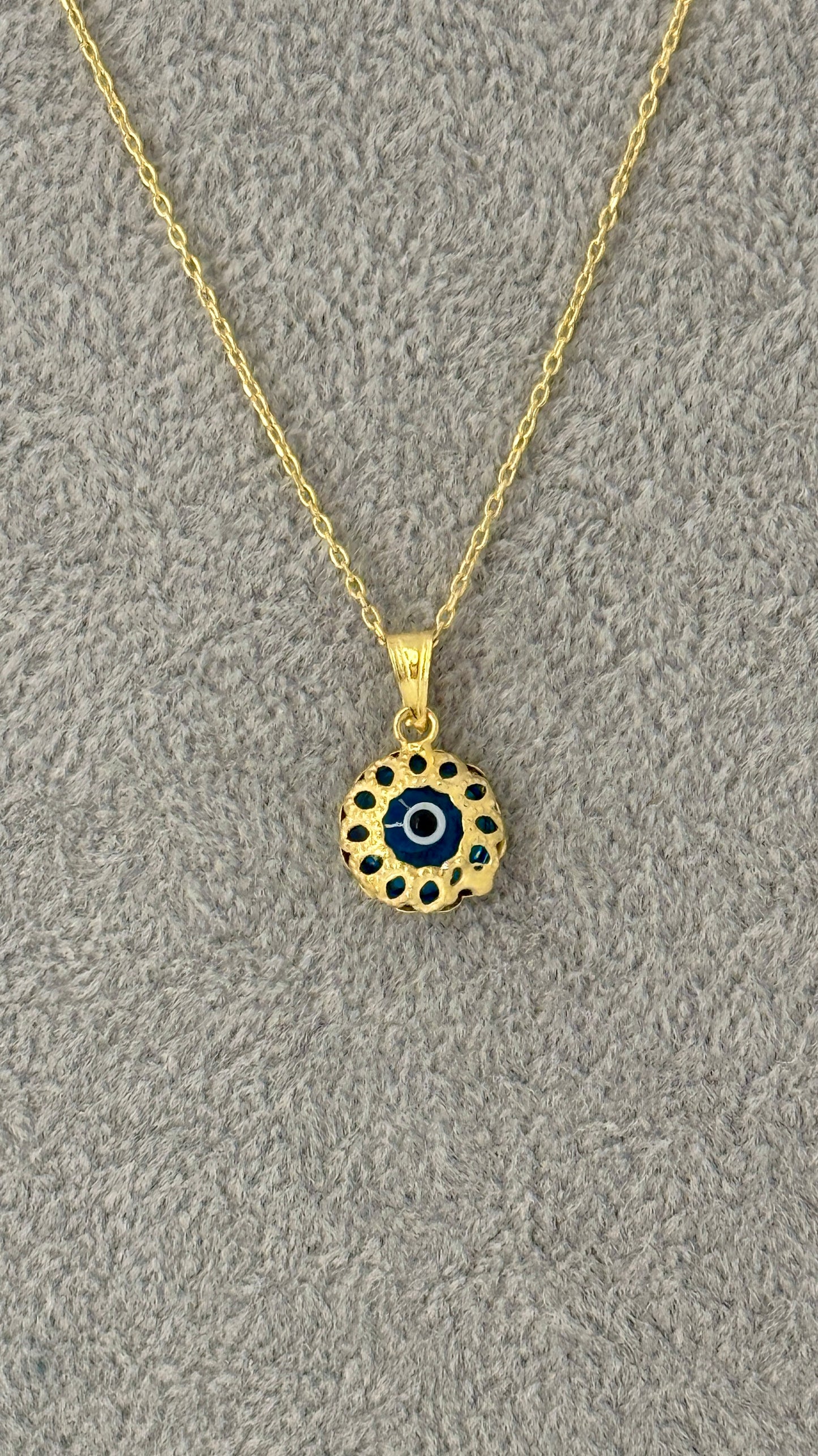 Silberkette ‚Nazar Boncuğum’