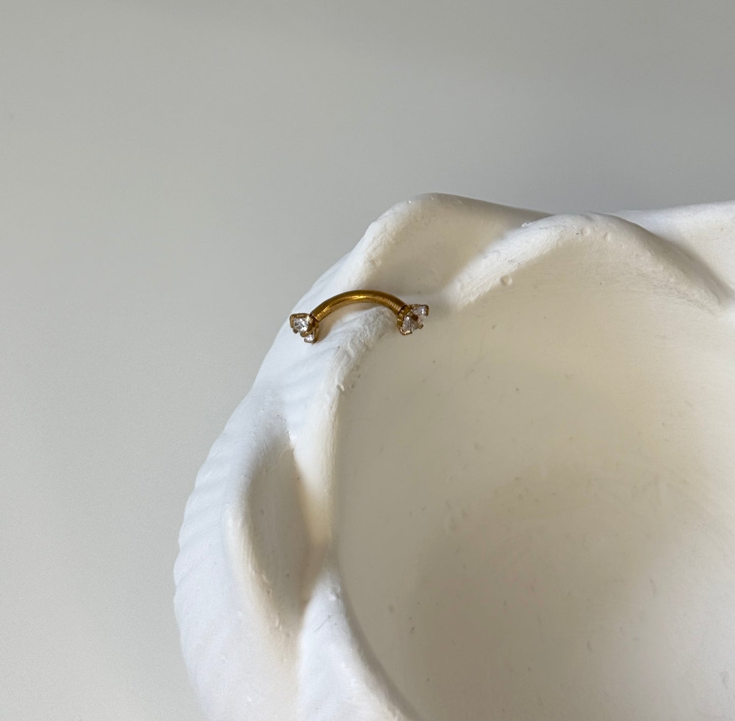 Piercing ‚Crystal Banana‘