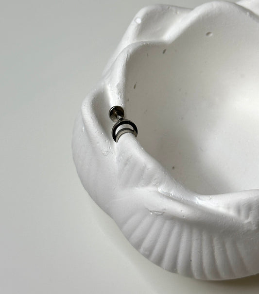 Piercing ‚Lunar‘ in Silber