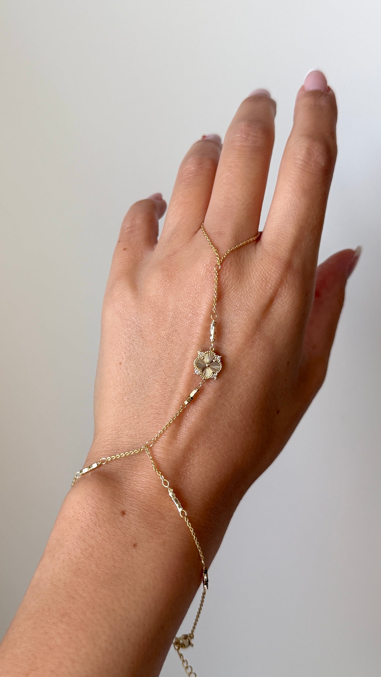 Handkette ‚Trèfle Céleste‘