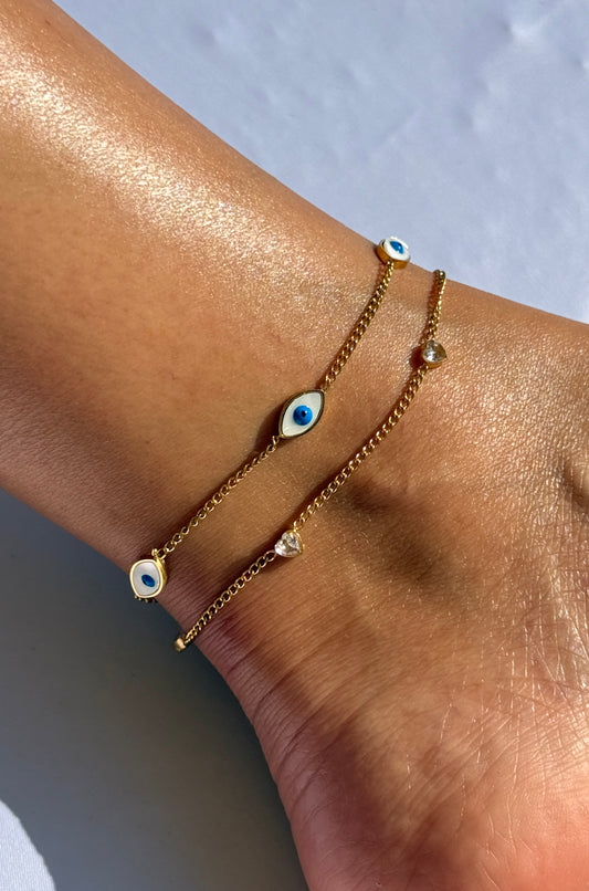 Fußkette ‚Know Your Worth‘