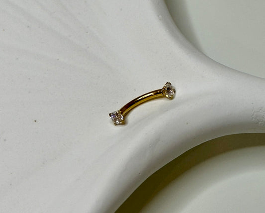 Piercing ‚Crystal Banana‘