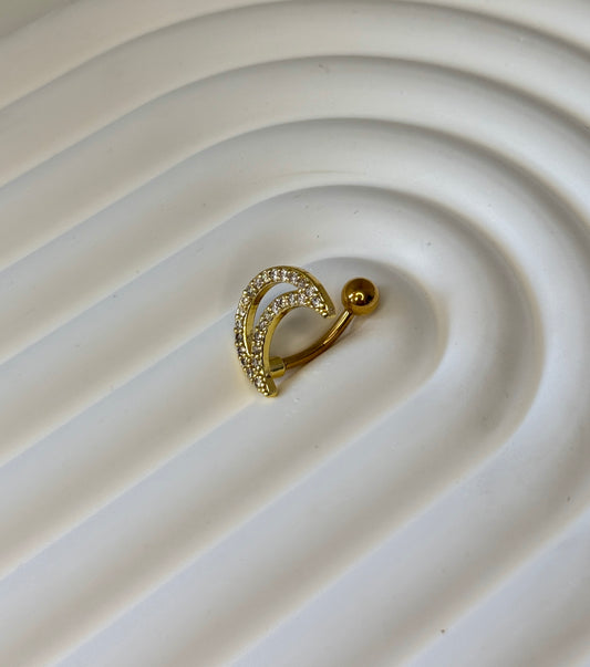 Bauchnabelpiercing ‚Hilal‘ 🌙